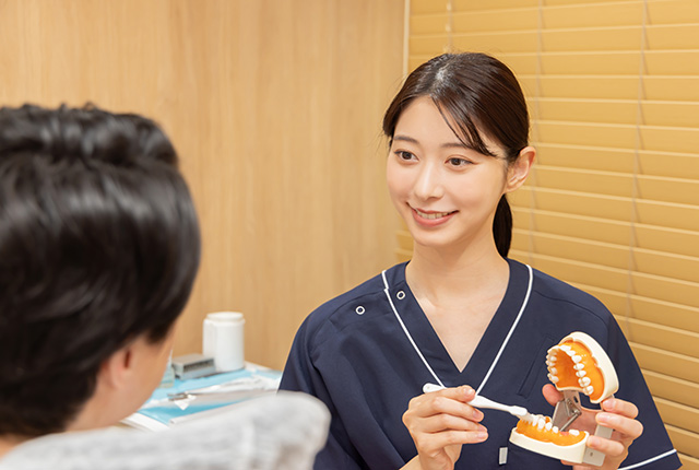 歯ブラシ指導 イメージ